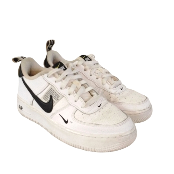 Nike Air Force 1 LV8 '07 Sneakers White And Black Nike's Women Size 7.5 - Picture 9 of 12